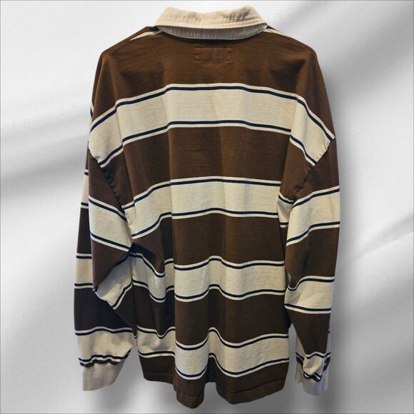 ABERCROMBIE AND FITCH MENS OVERSIZED LONG SLEEVE SHIRt XXL - Picture 3 of 4